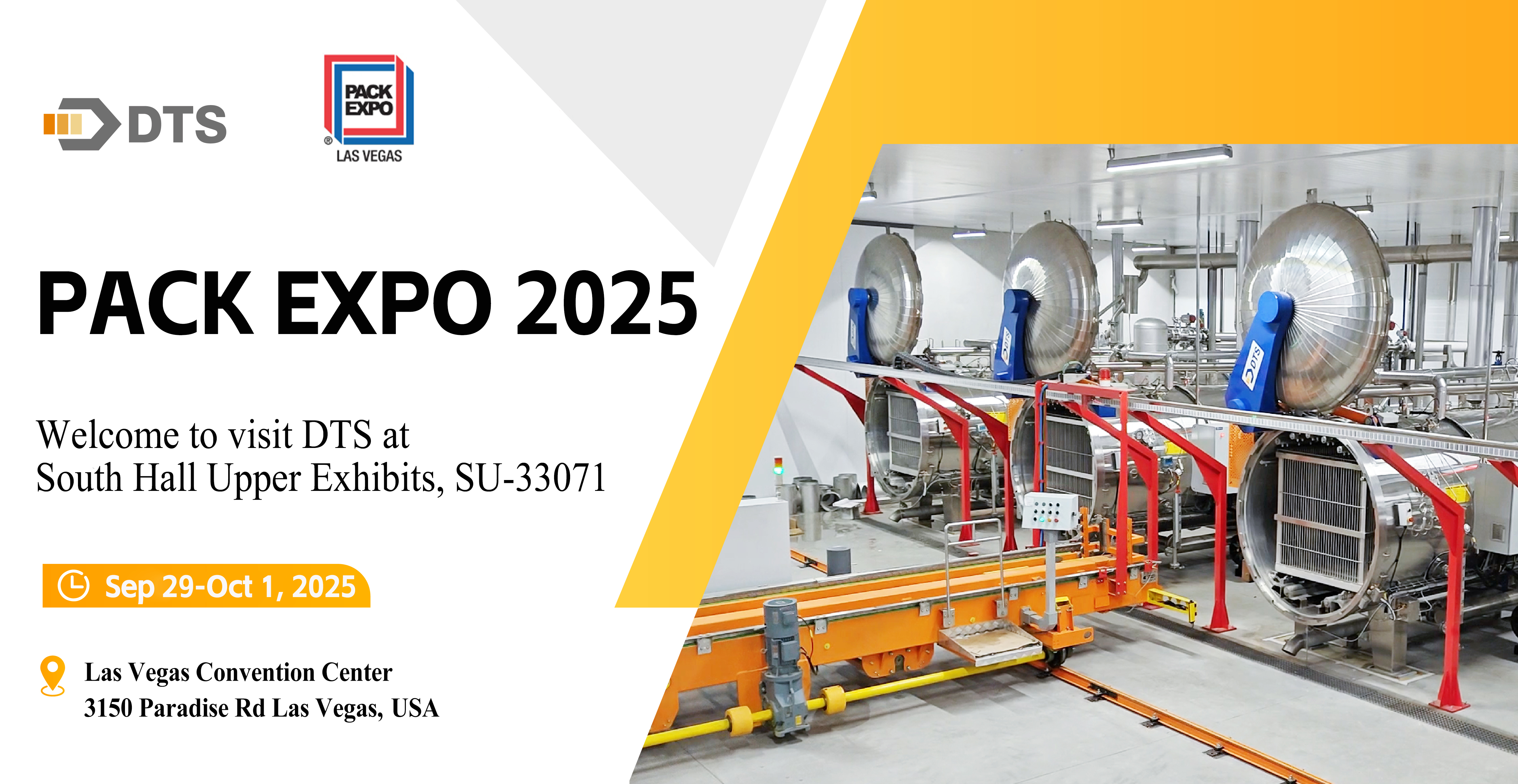 Going Global with Retort Technology: See Us at PACK EXPO Las Vegas & Agroprodmash 2025