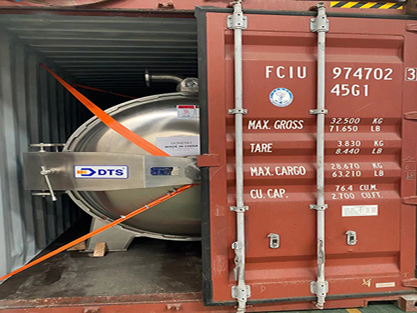 CONGRATULATE NESTLÉ TURKEY OEM COMPANY GONENLI THE FOUR SET OF RETORT DELIVERED SMOOTHLY