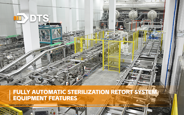 Fully automatic sterilization retort system equipment features