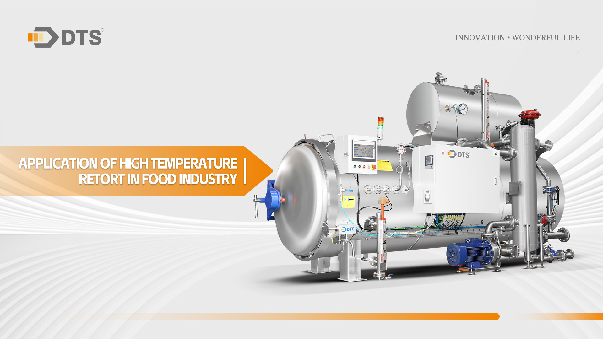 Application of high temperature retort in food industry
